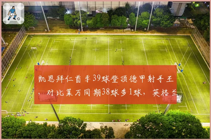凯恩拜仁首季39球登顶德甲射手王,对比莱万同期38球多1球,英格兰队长连续六年30+进球创英超外籍球员新纪录
